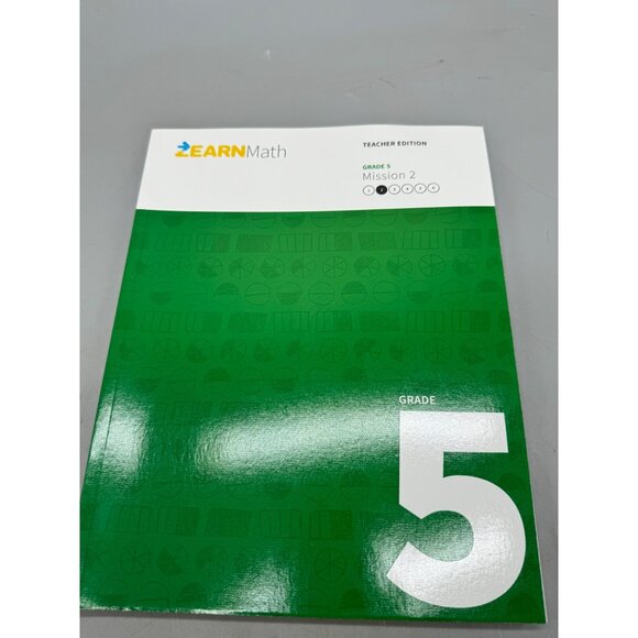 Zearn Math Grade 5 Teacher Edition Set Missions 1-6 & Assessments Key READ - Picture 8 of 16